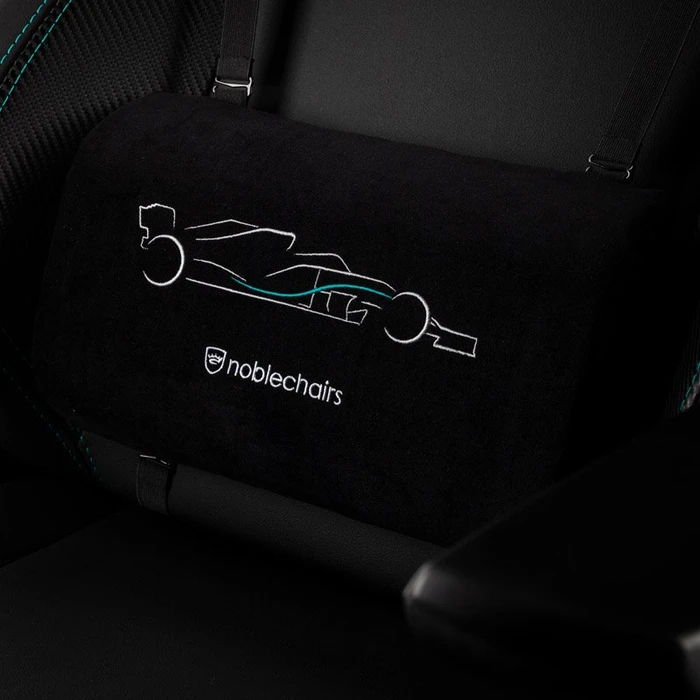 noblechairs Epic Mercedes-AMG Petronas Formula One Team 2021 Edition Gamingstuhl, schwarz/silber