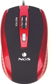 NGS Tick Wired Mouse rot, USB