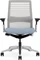 Steelcase Think Bürostuhl mit Armlehnen, grau/blau Vorschaubild