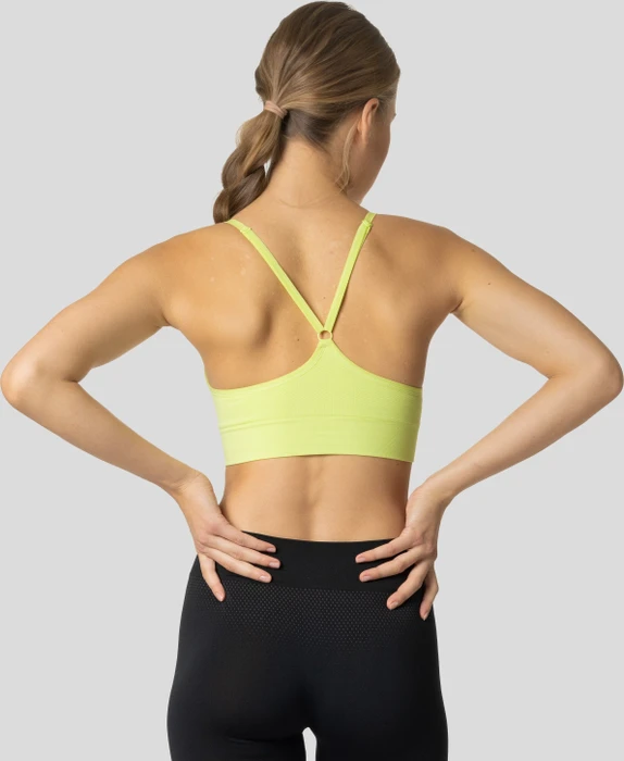 Odlo Padded Seamless Soft 2.0 Sport-BH sharp green (Damen)