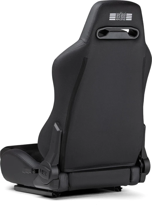 Next Level Racing ERS3 Elite Liegesitz, PU Leather & Suede Edition, schwarz