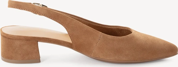 Tamaris Leder Slingpumps braun (Damen)