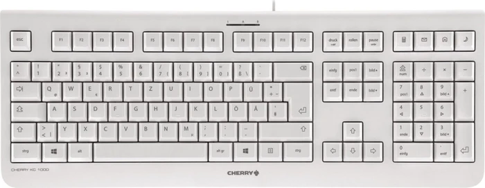 Cherry KC 1000 grau, USB, UK
