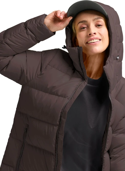 Jack Wolfskin Frozen Palace Funktionsmantel peat (Damen)