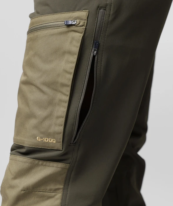 Fjällräven Keb Agile Winter Hose lang deep forest/laurel green (Herren)