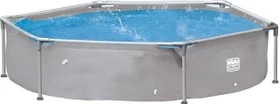 Happy People Stahl Frame Pool rund 240x51cm