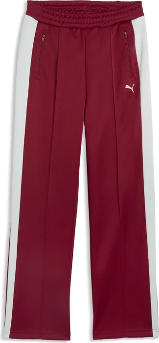 Puma T7 Always On Straight Trainingshose lang garnet glow/créme de mint (Damen)
