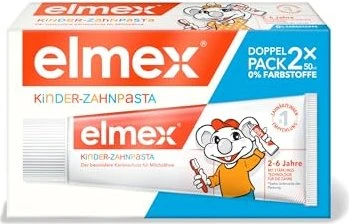 Elmex Kinder-Zahncreme 2-6 Jahre, 100ml (2x 50ml)