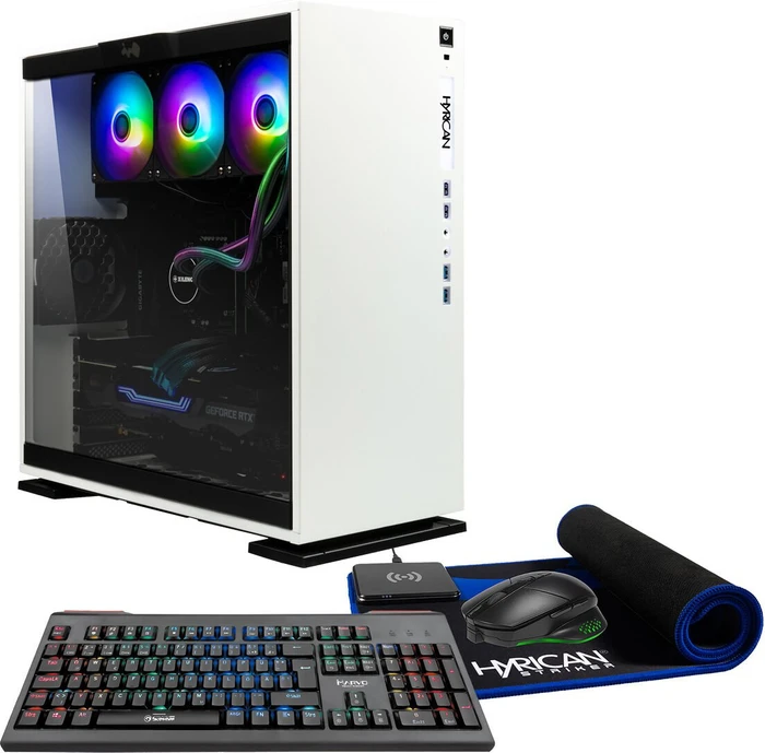 Hyrican Elegance 6627, weiß, Ryzen 9 5950X, 32GB RAM, 3TB SSD, GeForce RTX 3080