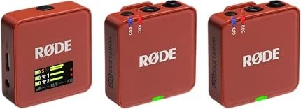 RØDE Wireless GO (Gen 3) dunkelrot