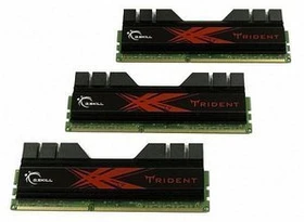 G.Skill Trident UDIMM 6GB Kit, DDR3-2000, CL9-9-9-24