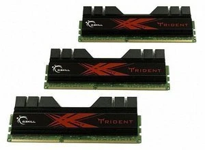 G.Skill Trident UDIMM 6GB Kit, DDR3-2000, CL9-9-9-24