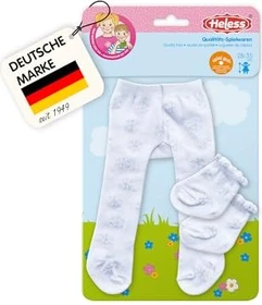 Heless Strumpfhose mit Söckchen Eiskristalle 28-35cm