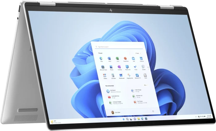 HP Envy x360 2-in-1 16-ac0473ng, Glacier Silver, Core Ultra 7 155U, 16GB RAM, 512GB SSD, DE