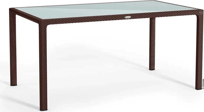 Lechuza Esstisch Groß 160x90cm mokka