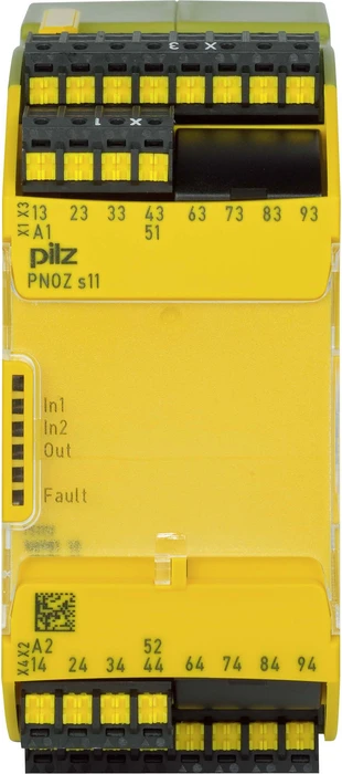 Pilz PNOZ s11 C 24VDC 8 n/o 1 n/c