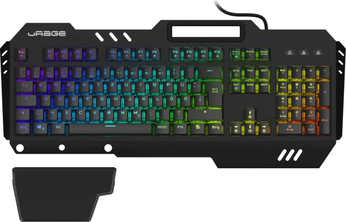 Hama uRage Exodus 800 Mechanical Gaming Keyboard, LEDs RGB, Gaote Outemu BLUE, USB, DE