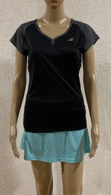 Babolat Play Cap Sleeve Top Tennis Funktionsshirt kurzarm schwarz (Damen)