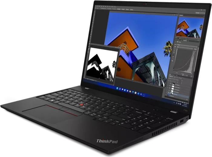 Lenovo ThinkPad P16s G2 (Intel), Villi Black, Core i7-1370P, 64GB RAM, 2TB SSD, RTX A500, DE