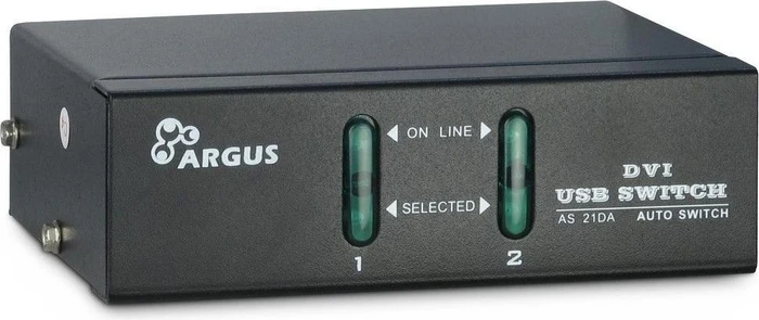 Inter-Tech Argus KVM-AS-21DA, 2-fach