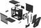 Fractal Design Torrent Nano Black RGB TG Light Tint, Glasfenster, Mini-ITX Vorschaubild