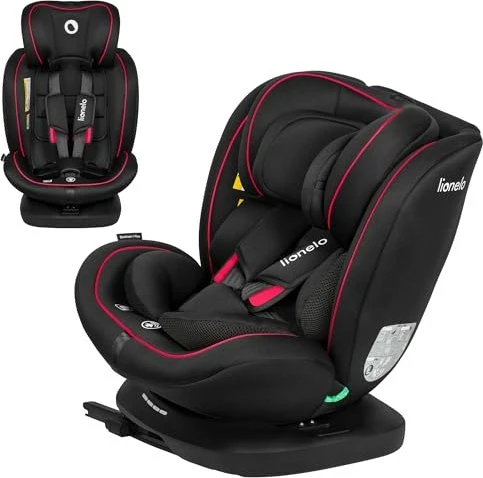Lionelo Bastiaan i-Size black red