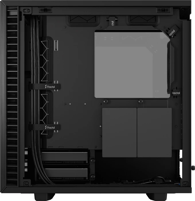 Fractal Design Define 7 Mini Black TG Light Tint, Glasfenster, schallgedämmt