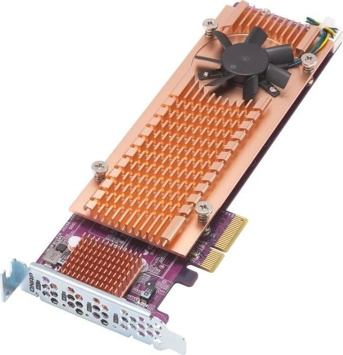 QNAP QM2 Expansion Card, 4x M.2 PCIe, PCIe 3.0 x4