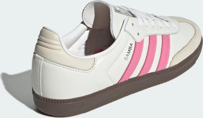 adidas Samba OG cloud white/lucid pink/wonder white (Damen)