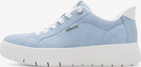 Tamaris Sneaker Wide Fit lt blue suede (Damen)