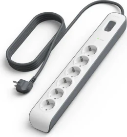 Belkin SurgePlus Überspannungsschutz v2, 6-fach, 2m, weiß/schwarz