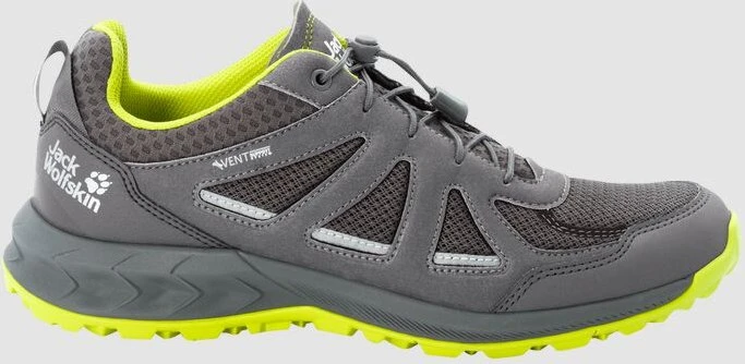 Jack Wolfskin Woodland 2 Vent Low grey/lime (Herren)