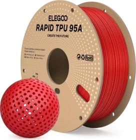 Elegoo TPU Rapid, rot, Spule, 1.75mm, 1.00kg