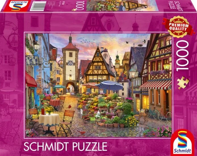 Schmidt Spiele Romantisches Bayern (Rothenburg ob der Tauber)