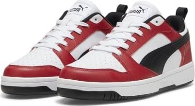 Puma Rebound V6 Low puma white/puma black/club red