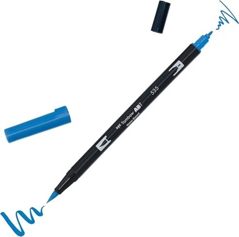 Tombow ABT Dual Brush Pen cobalt blue