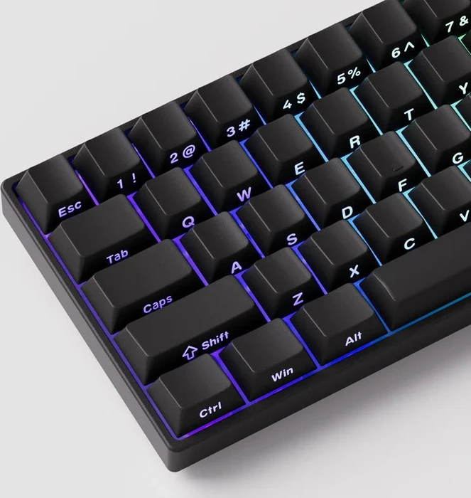 Akko MonsGeek FUN60 Pro HE, schwarz, LEDs RGB, hot-swap, Akko Glare Magnetic, USB, US