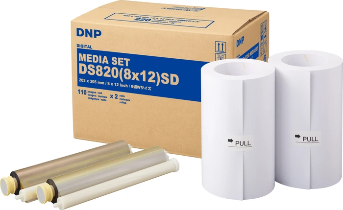 DNP Mediaset DS820(8x12)SD Fotopapier, 20x30cm, 220 Blatt