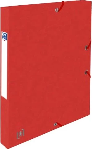 Oxford Top File+ Sammelbox, 25mm, A4, rot, 12er-Pack