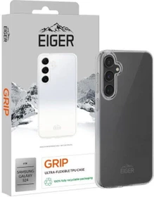 Eiger Grip Case für Samsung Galaxy S24 transparent