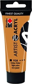 Marabu Artist Acryl Acrylfarbe, lichter ocker, 22ml