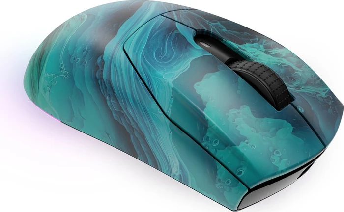 Sharkoon Skiller SGM25W Ocean türkis/blau, USB