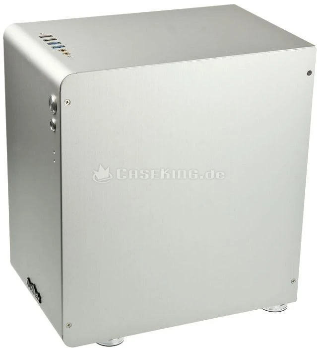 Cubitek Mini Cube silber, Mini-ITX