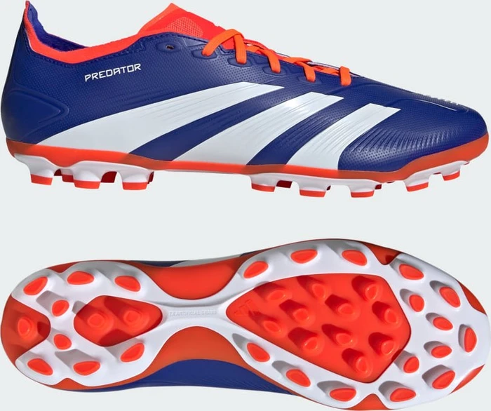 adidas Predator League AG lucid blue/cloud white/solar red