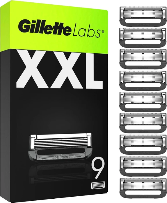 Gillette Labs Rasierklinge, 9 Stück