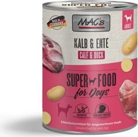 MAC's Dog Kalb und Ente, 4.80kg (6x 800g)