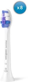 Philips HX6058/87 Sonicare S2 Sensitive Ersatzbürste weiß, 8 Stück