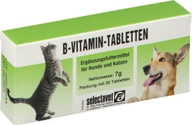 Selectavet B-Vitamin Tabletten, 20 Stück