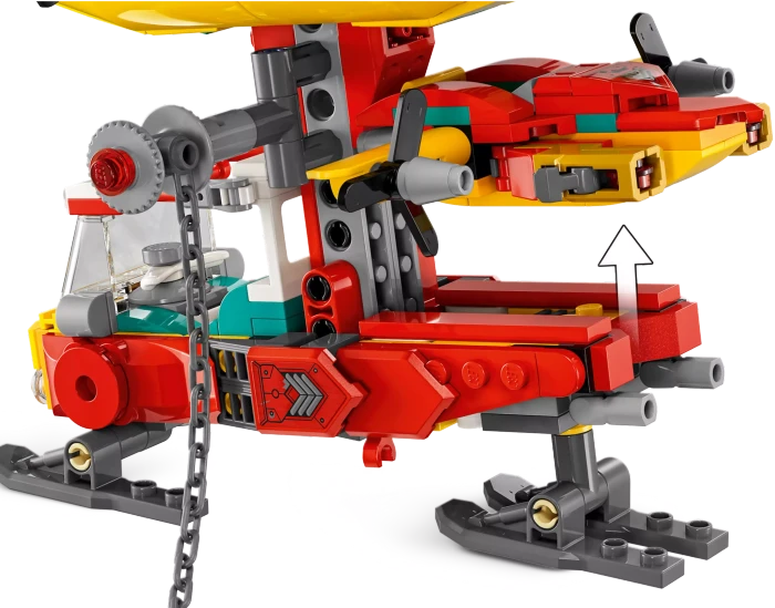 LEGO Monkie Kid - Monkie Kids Wolkenschiff