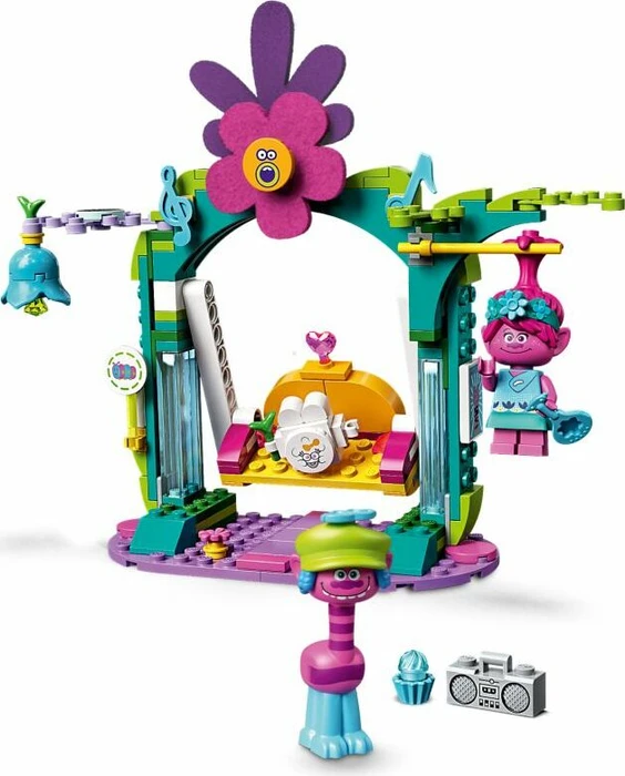 LEGO Trolls World Tour - Regenbogen-Raupenbus